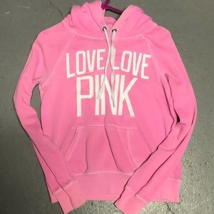 Pink VS hoodie
